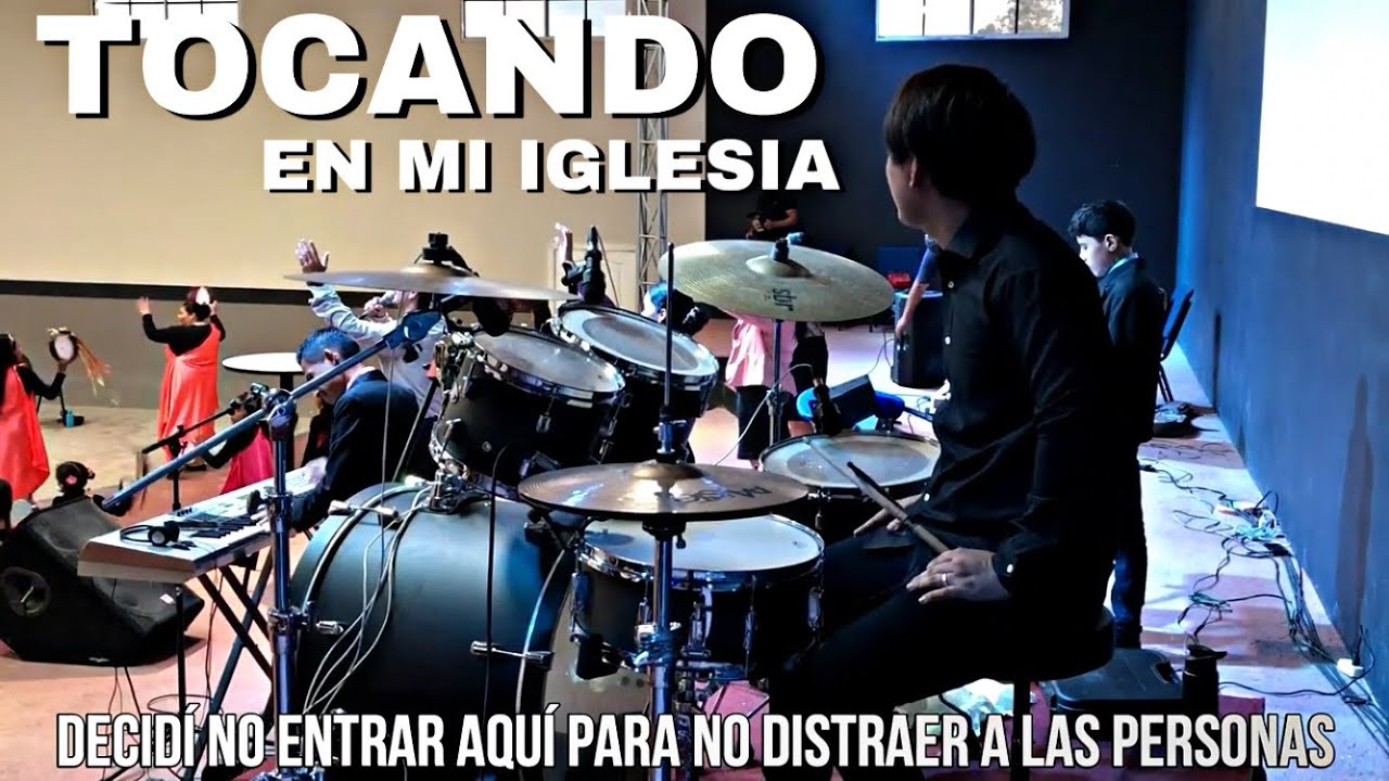 Tocando En Mi Iglesia | Hosanna 🥁🎶🔥