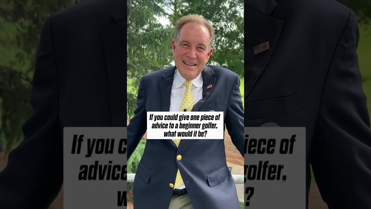Jim Nantz joins us for a quick golf Q&A ⛳️👀