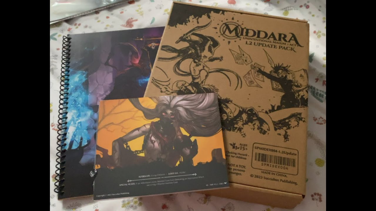 Middara Act 1 Unintentional Malum Version 12 Upgrade Pack