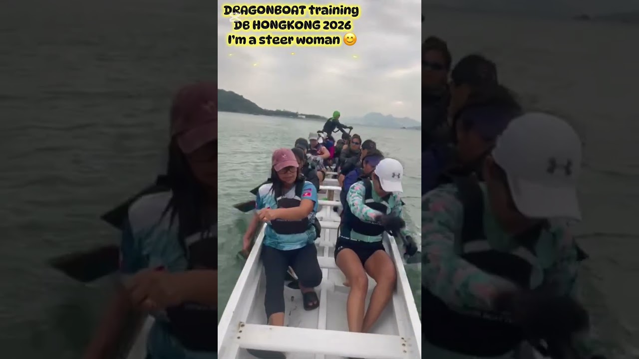 DRAGON BOAT TRAINING DB HONGKONG 2026😊
