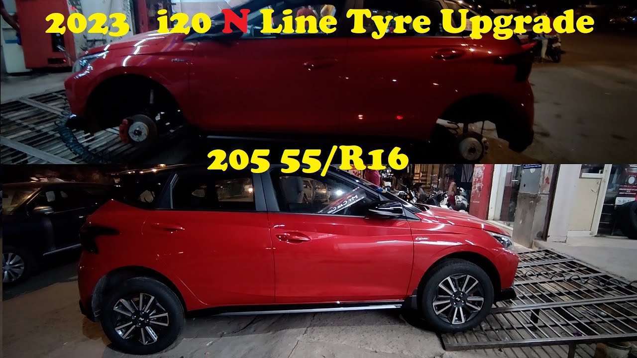 Hyundai i20 N Line Tyre Upgrade | 205 55 r16 | Goodyear