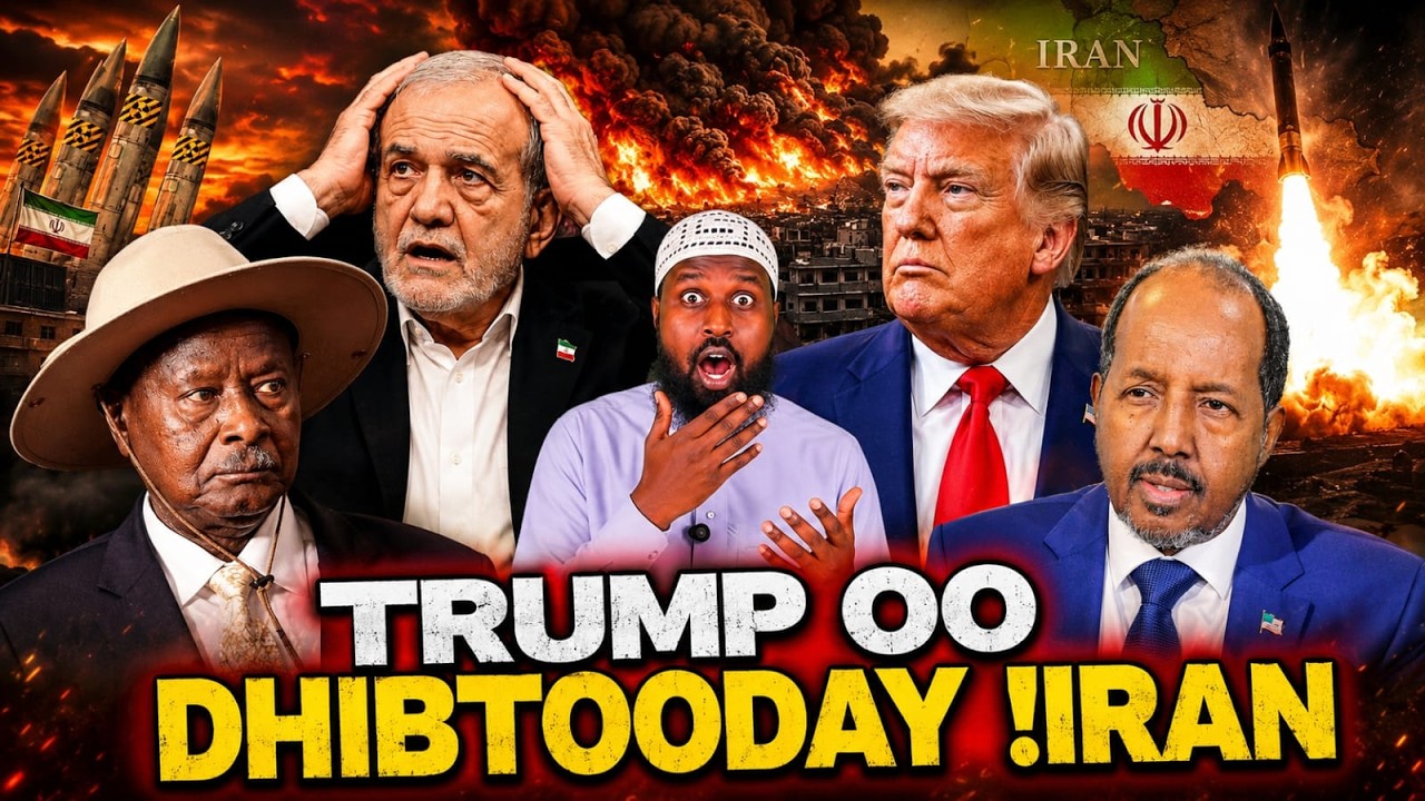 UGANDA OO CADAADIS AAD U XUN KU HAYSO SOMALIA: TRUMP OO KU XANUUNSADAY DAGAALKA !RAN; XOG-CULUS