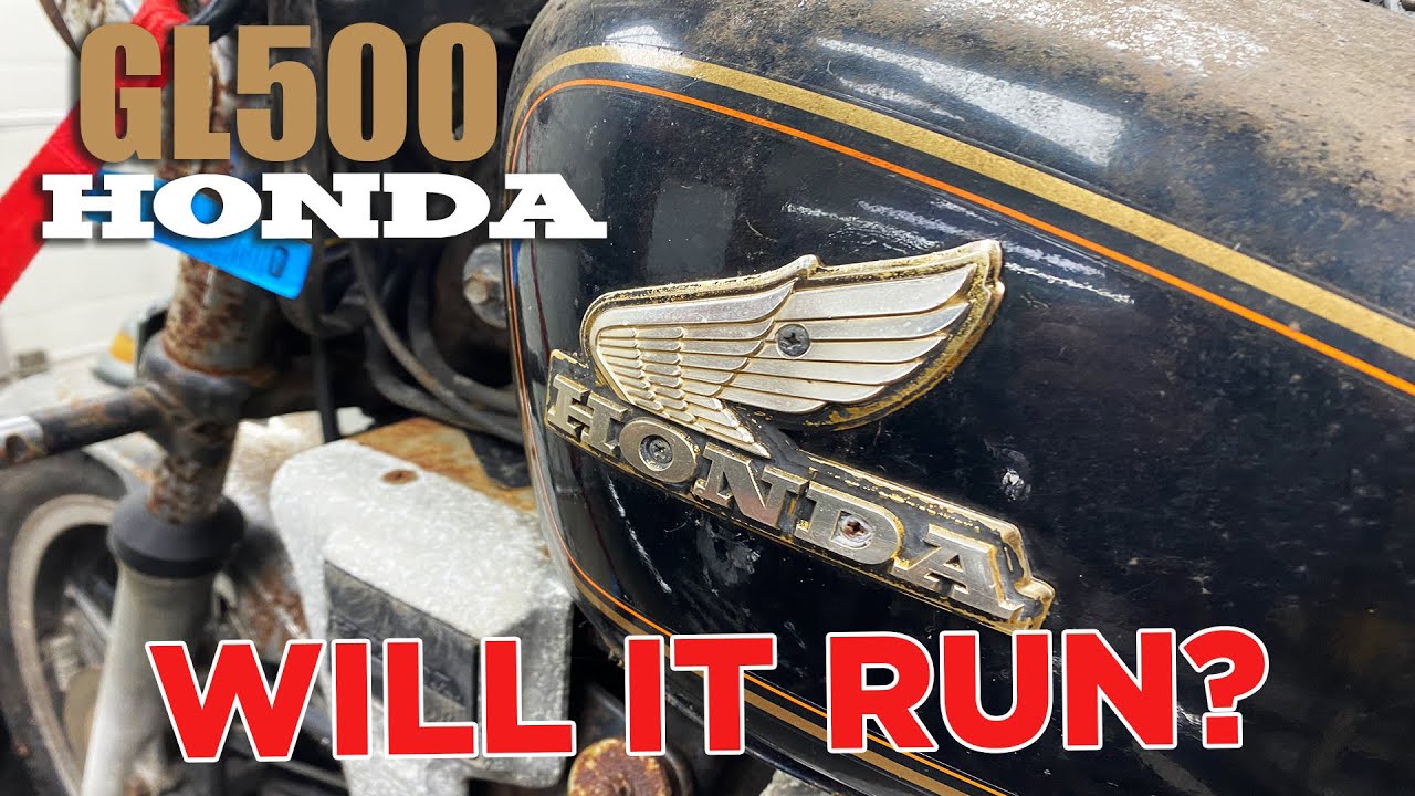 Будет ли он работать? Honda GL500 /CX500 barnfind