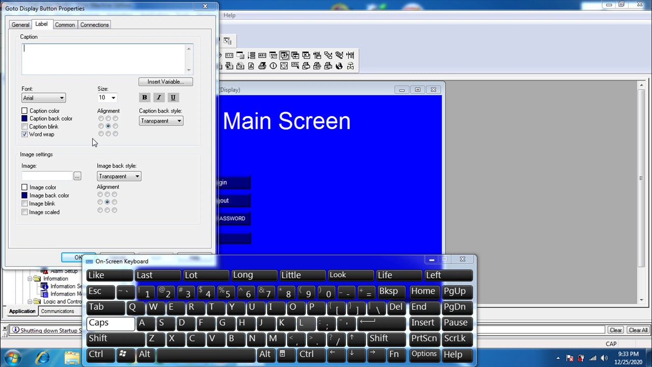 PROJECT 7 HMI FACTORY TALK VIEW STUDIO - RUNTIME SECURITY - HOW TO LOCK SCREEN WITH LOGIN USER