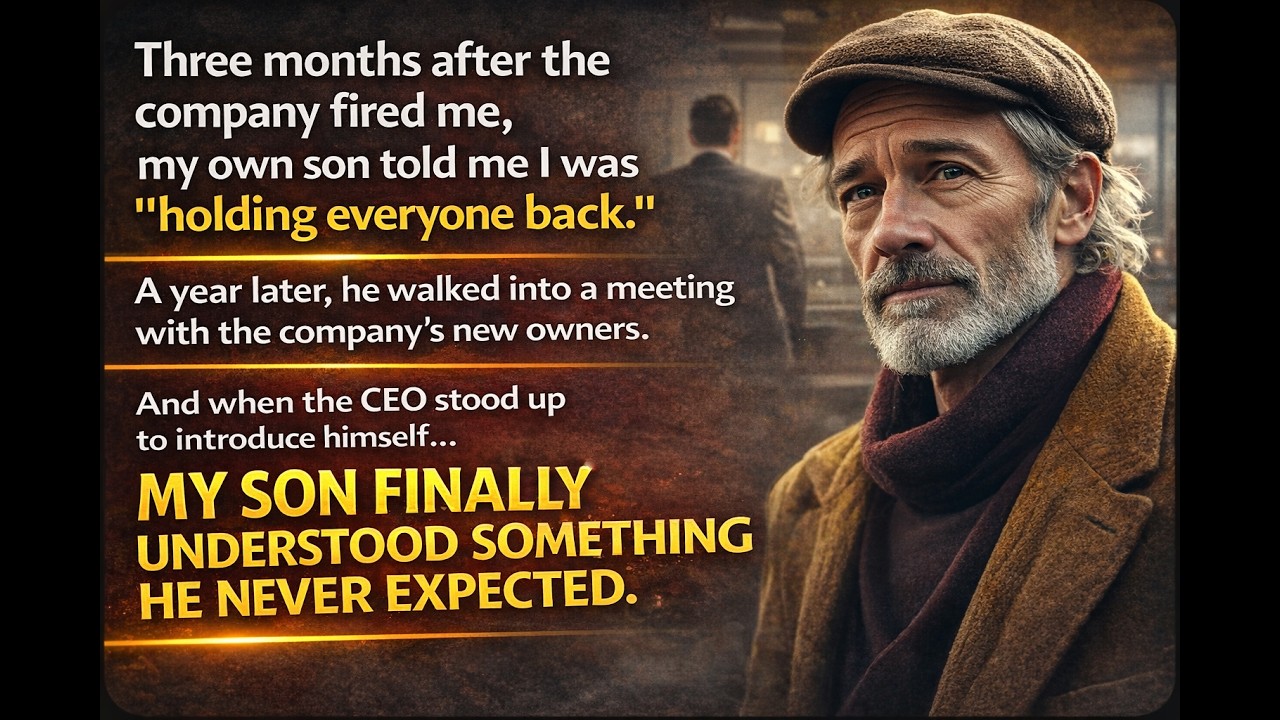 My Son Said I Was “Holding Everyone Back”… A Year Later I Bought The Company That Fired Me #revenge