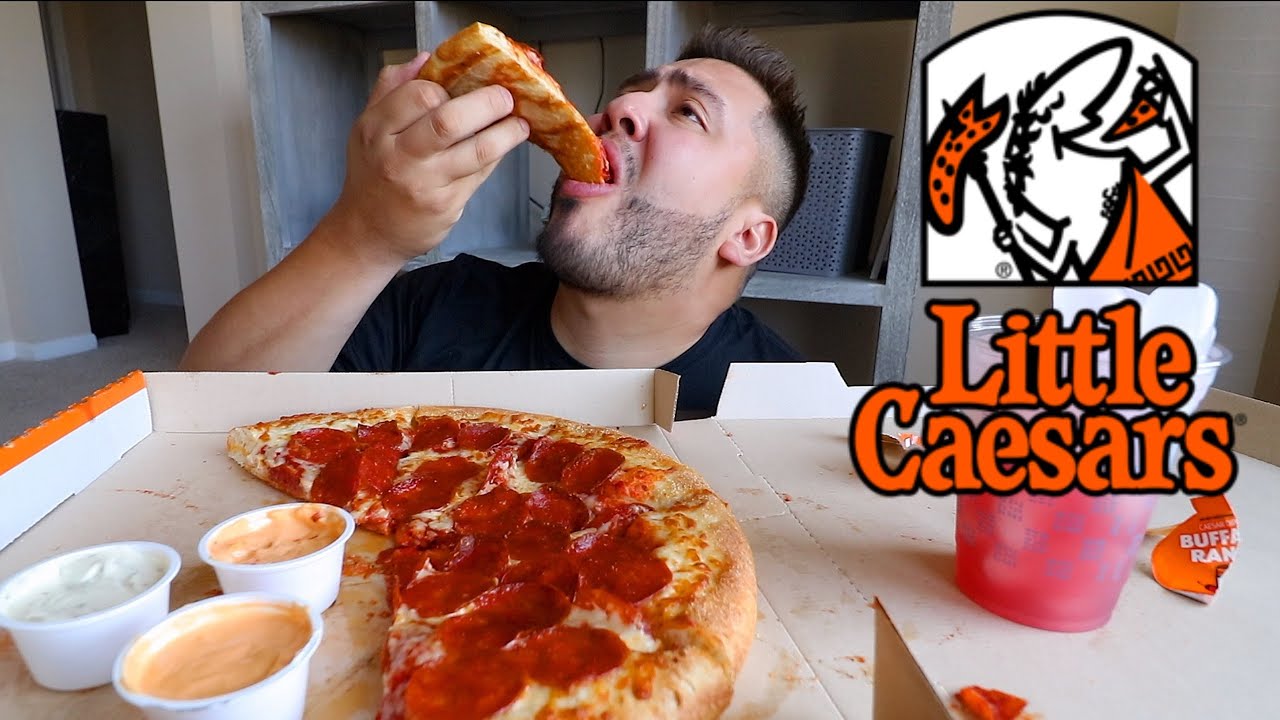 Little Caesars MUKBANG