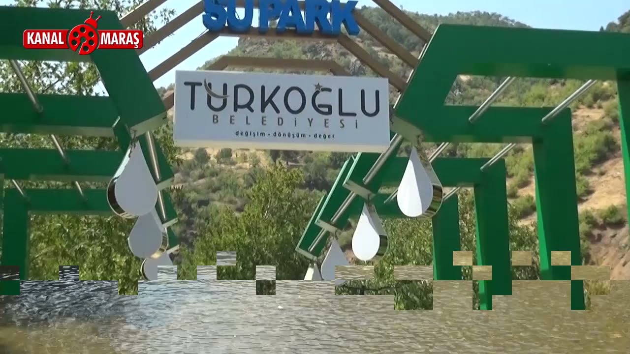 Türkoğlu'nda bu park diğerlerinden çok farklı! Huzur veren mekan