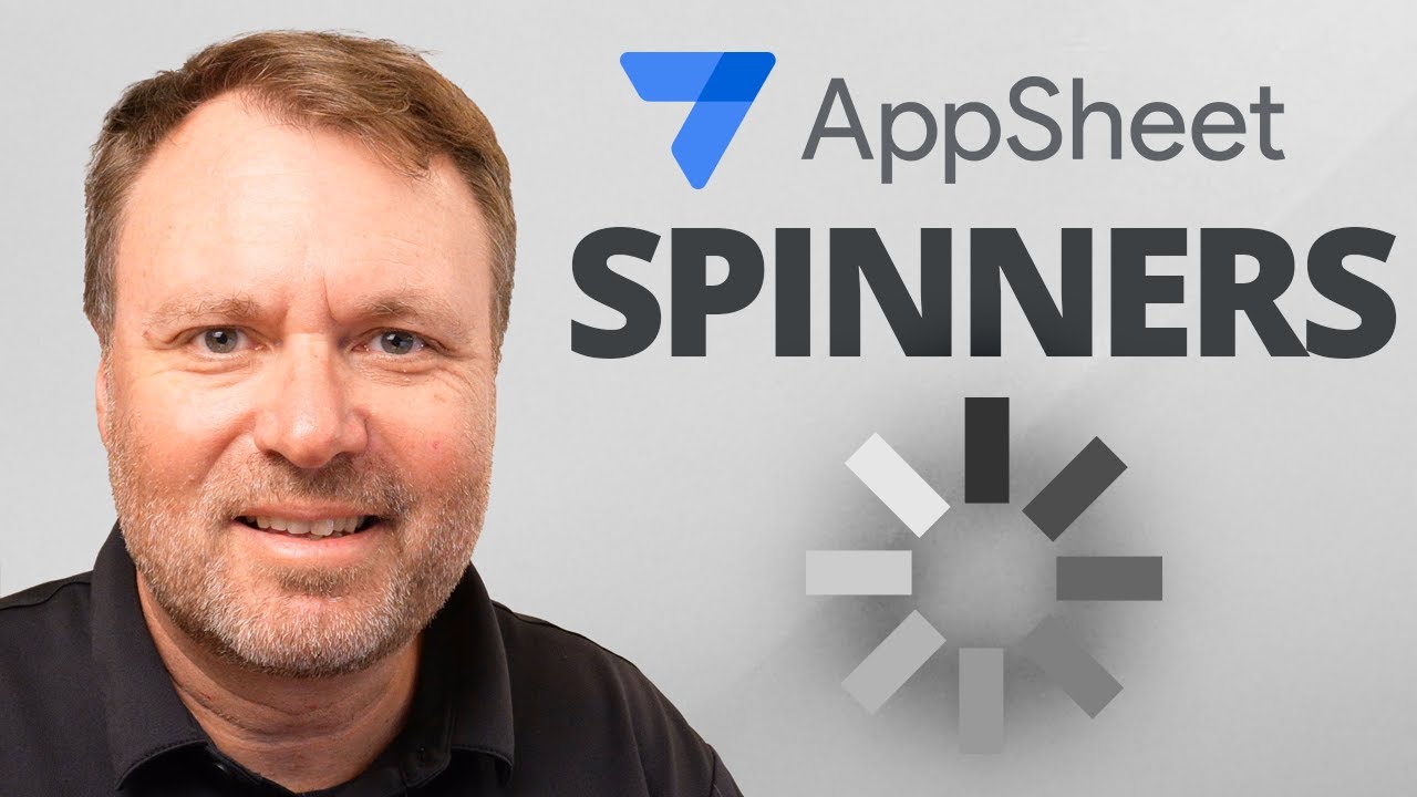 Как добавить индикатор загрузки в AppSheet шаг за шагом