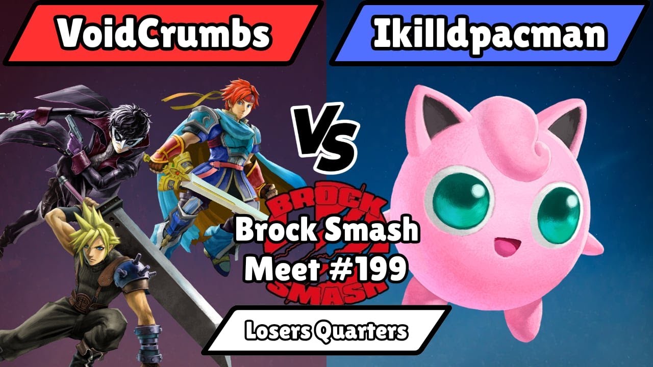 BSM 199 - VoidCrumbs (Cloud, Roy, Joker) vs. Ikilldpacman (Jigglypuff) - Losers Quarters