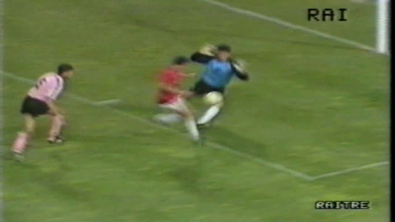 30 maggio 1990,Palermo Lucchese,finale coppa Italia di serie C,1989 1990,servizio Rai