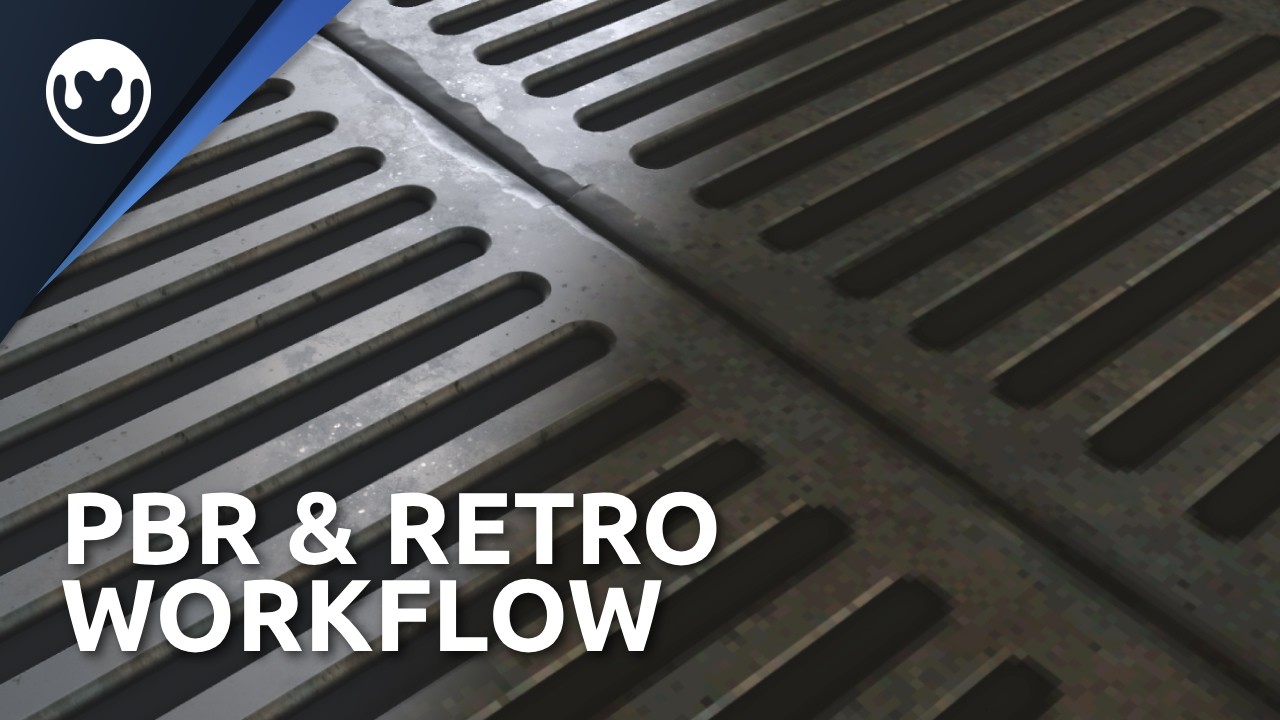 Retro PBR Textures in Material Maker | Complete Workflow