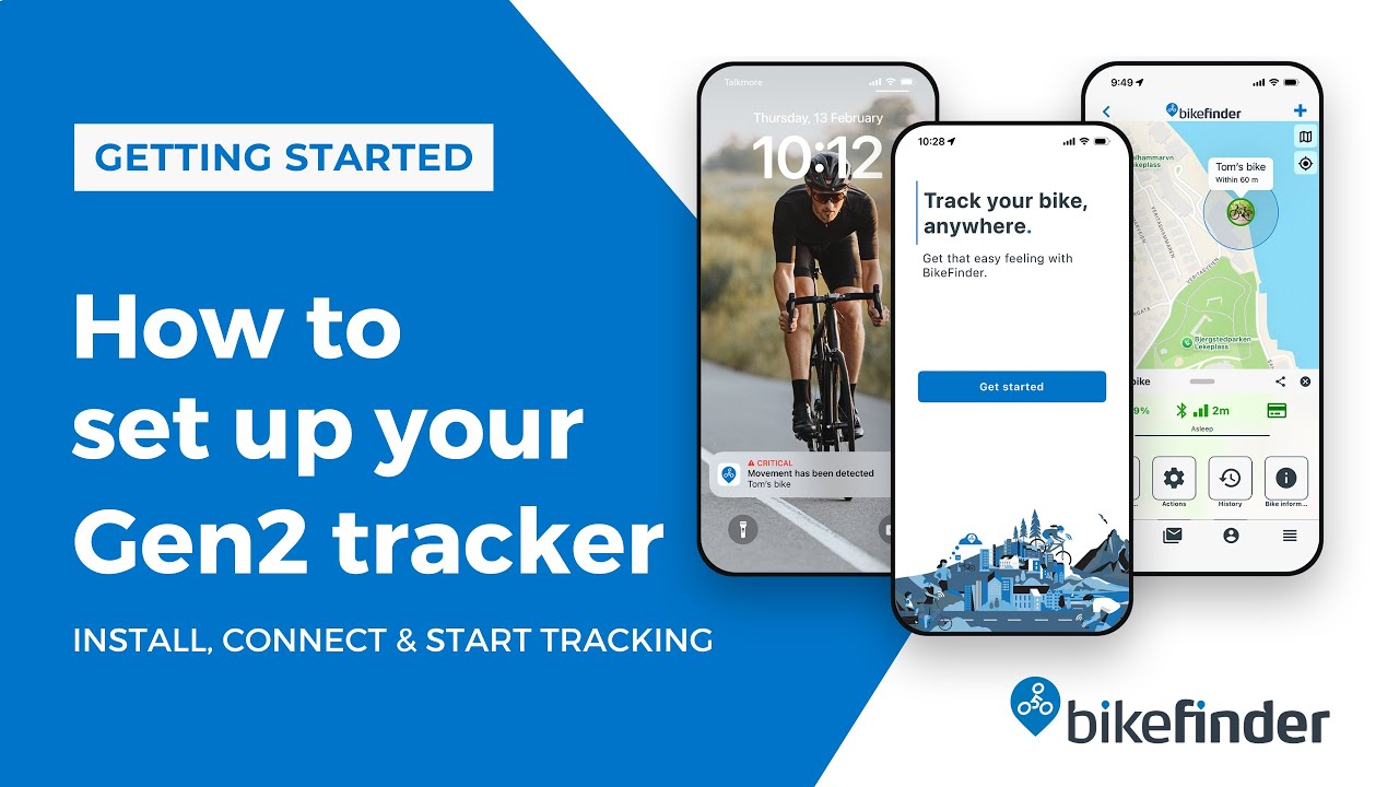 How to Set Up Your Gen2 Tracker from BikeFinder | Getting Started Guide