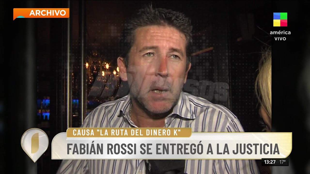 Fabián Rossi detenido tras 12 años de investigación de la causa de la ruta del dinero K