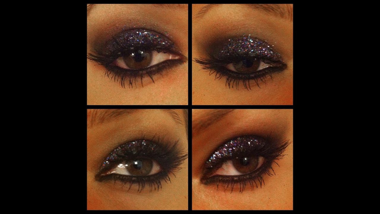 Glittery Eyes Make-Up Tutorial (Rockstar Eyes) | Shonagh Scott | ShowMe MakeUp