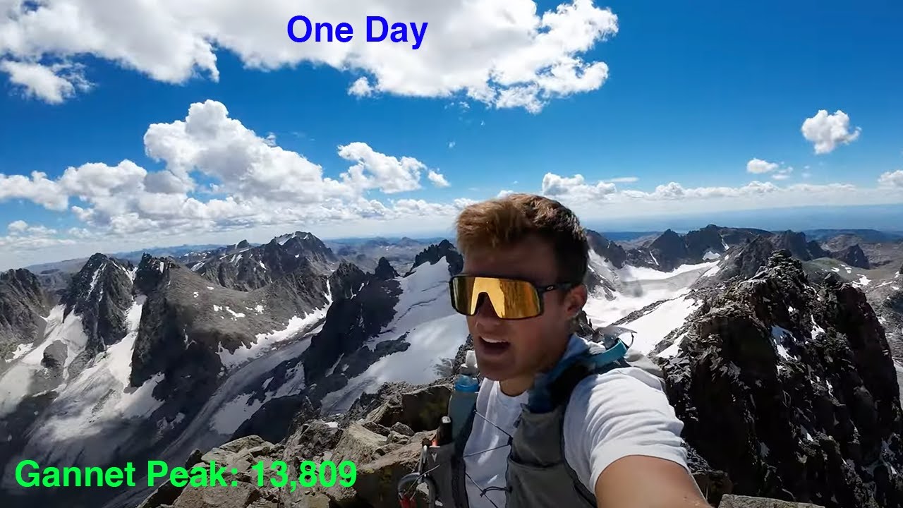 Summiting Gannet Peak in one day (Wyoming's highest peak)
