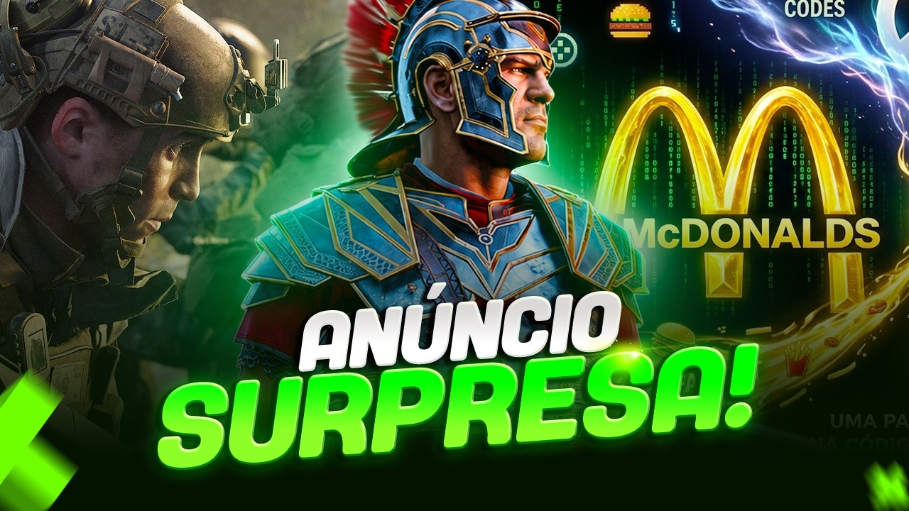 BOMBA! EXCLUSIV&Atilde;O VOLTANDO, JOGUE MW4 GR&Aacute;TIS e XBOX + McDONALD'S!