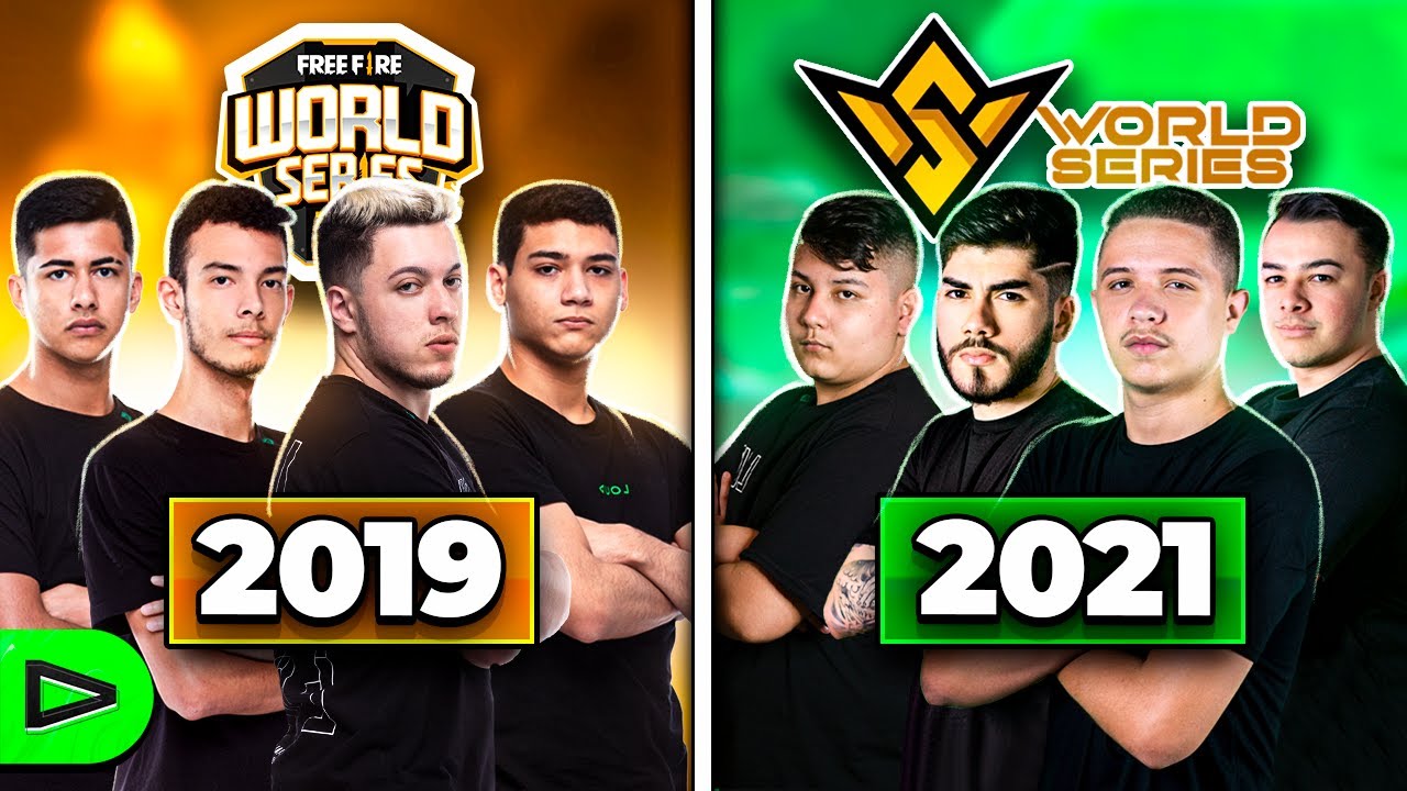 SQUAD ANTIGO VS ATUAL DA LOUD!! 4V4 NO FREE FIRE!