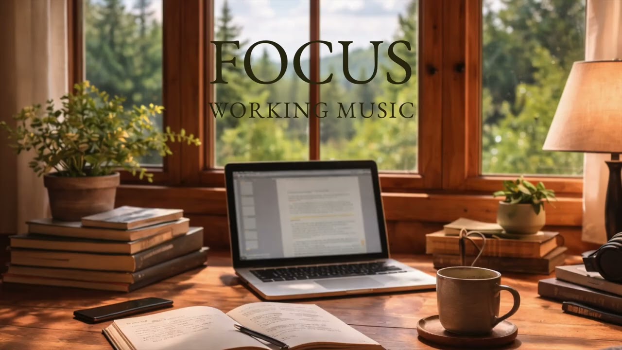 Deep Focus | Ambient Music with Gentle Rhythm for Work