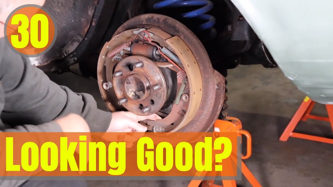 Rear Brake Inspection 1/2 [ 66 Buick Riviera ] Episode 30