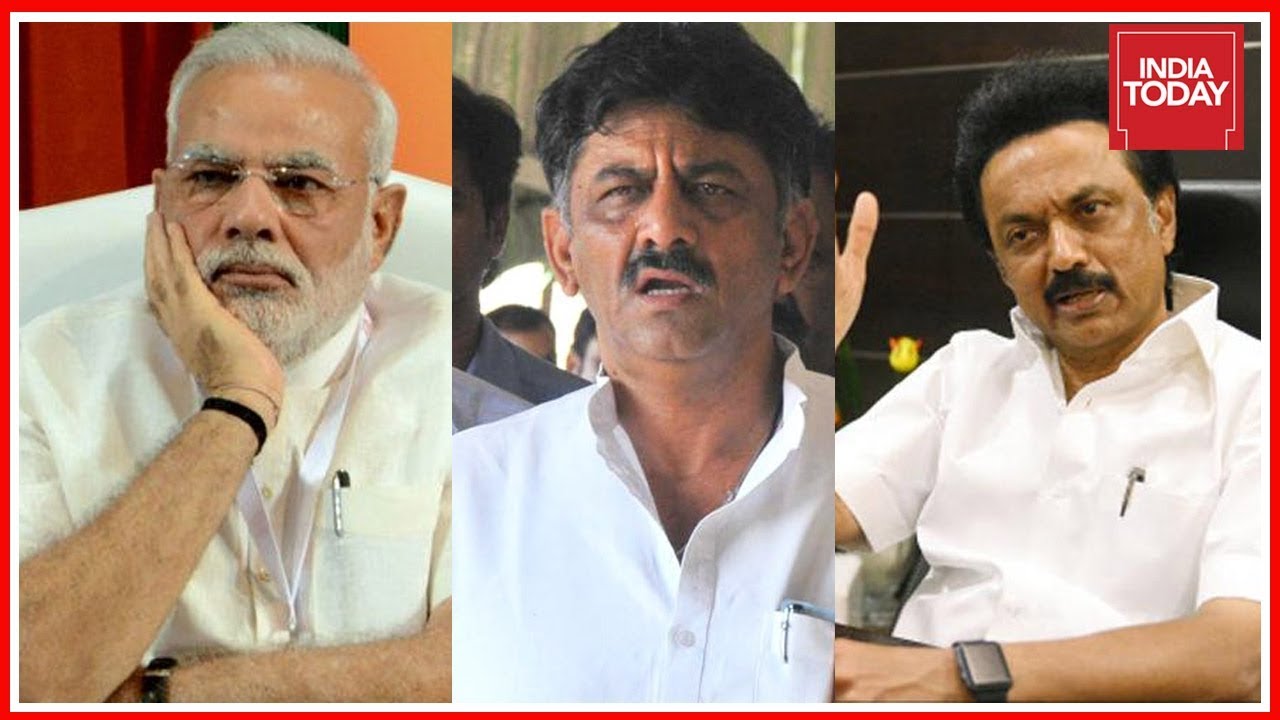 DMK Targets Centre Over Raids On Karnataka Minister