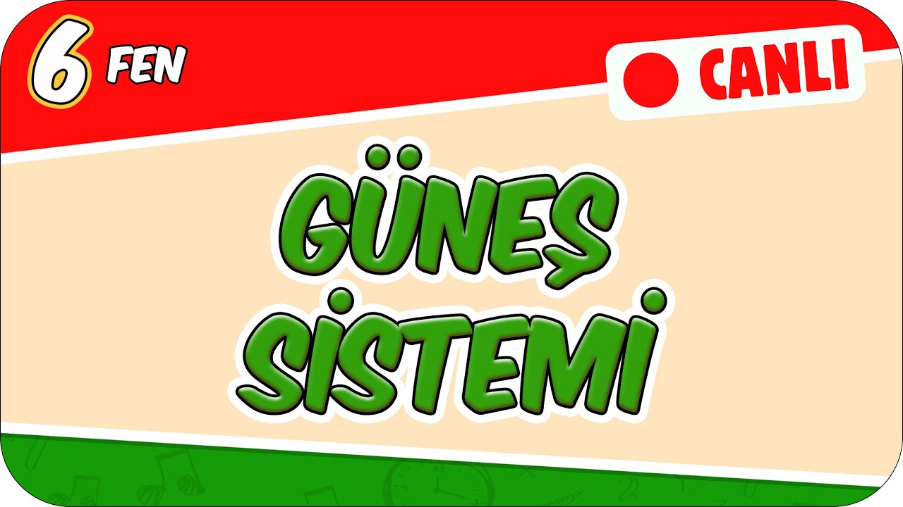 Güneş Sistemi 📗 6FEN1 #2026