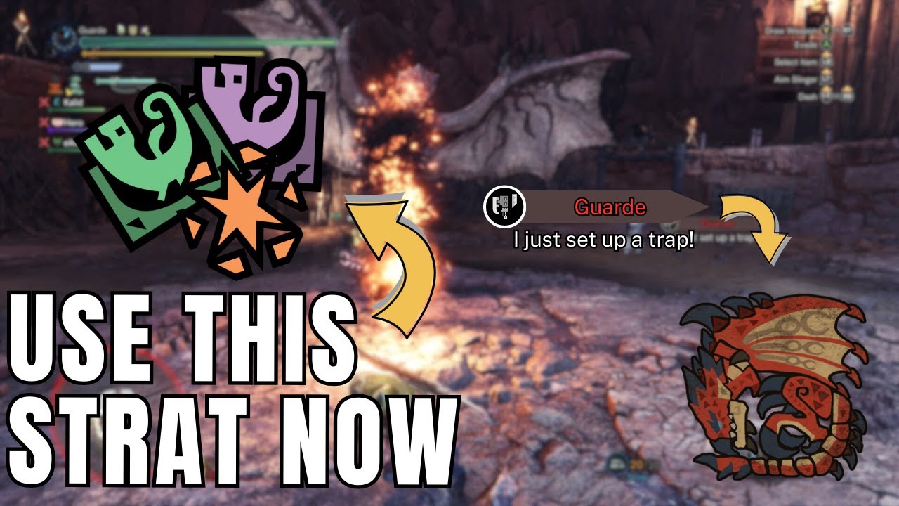 MR Rathalos Hunt & Trap Stagger Tips   Switch Axe   MHW Iceborne