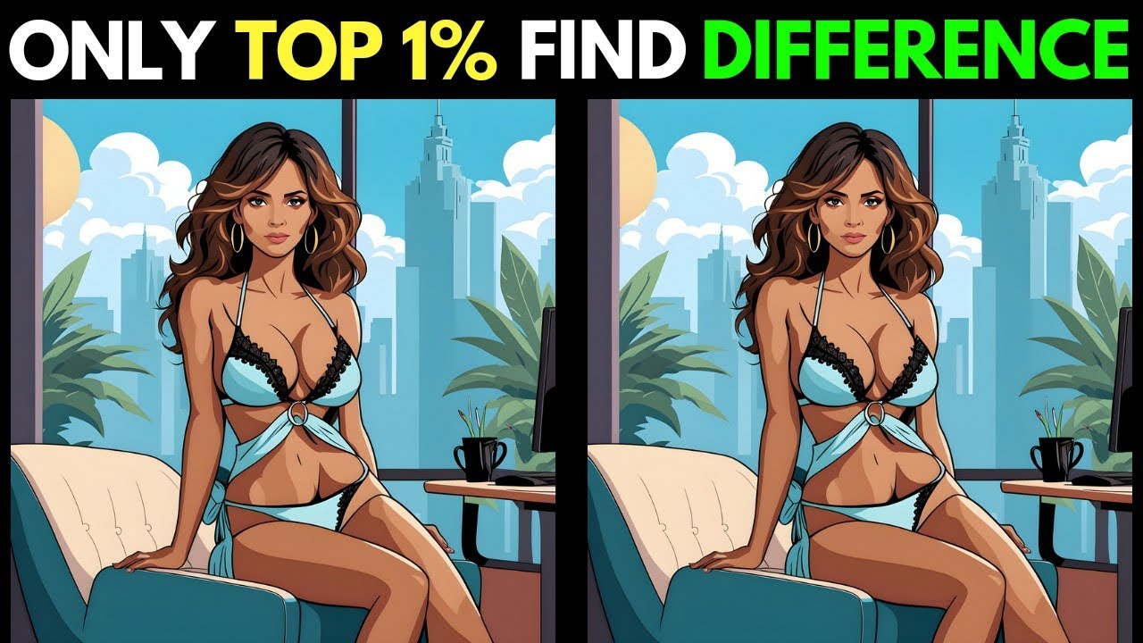 Spot The Difference: Can You Find Them All?  [ Find The Difference Number. 387 ]