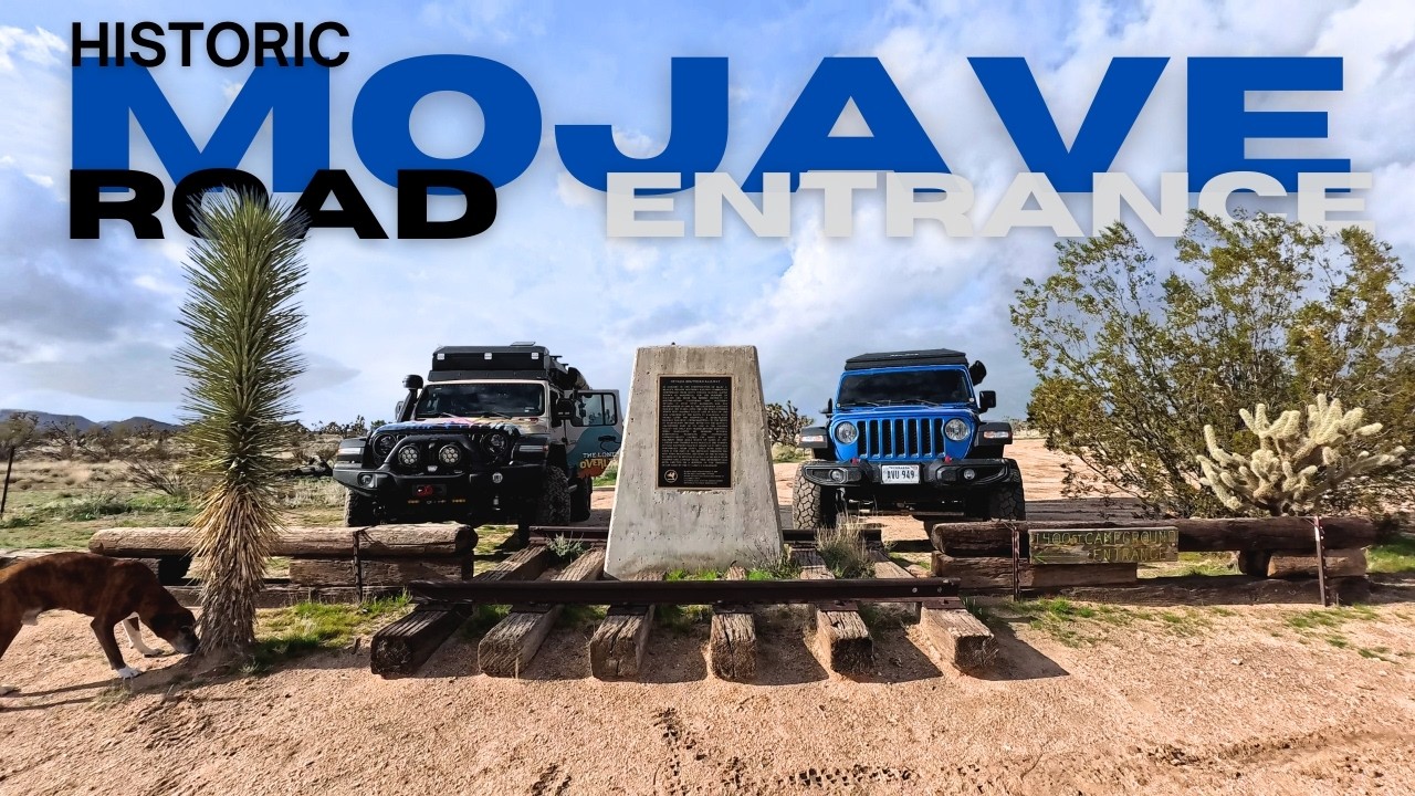 Historic Mojave Road Entrance, Here's what we Found in the Mojave Desert