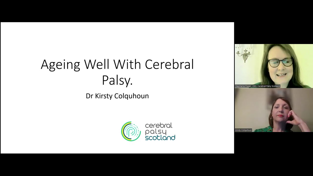 Ageing well with cerebral palsy