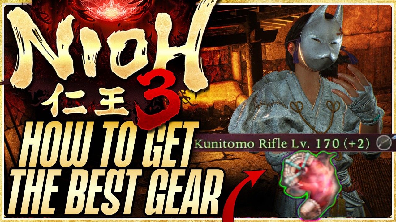 NIOH 3 | HOW TO GET Lv. 170 GEAR! + YASAKANI MAGATAMA #nioh3