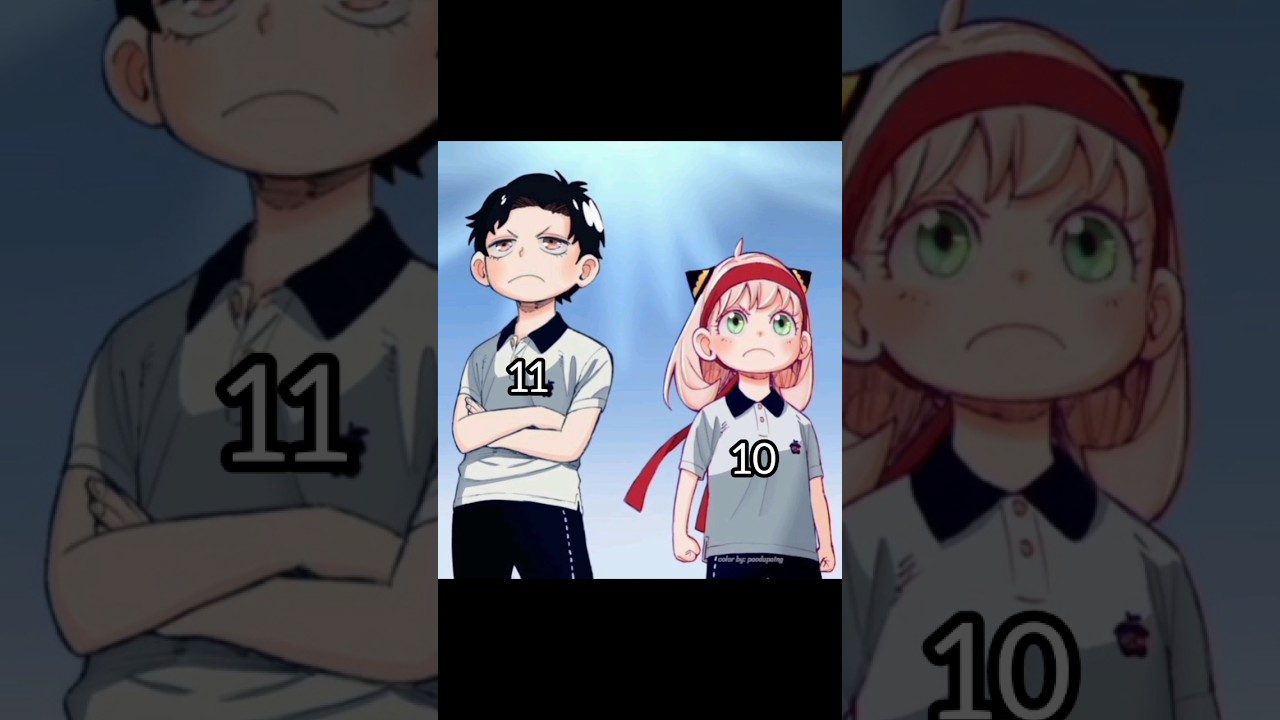 1years age gap #anime #youtube #anime #shorts