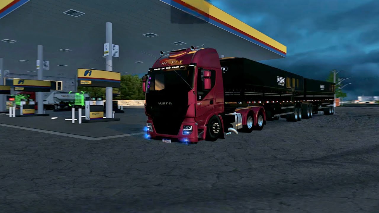 IVECO HI-WAY NO PUXE DOS 30 METROS RODANDO NO MAPA ELDORADO PRO Euro Truck Simulator 2
