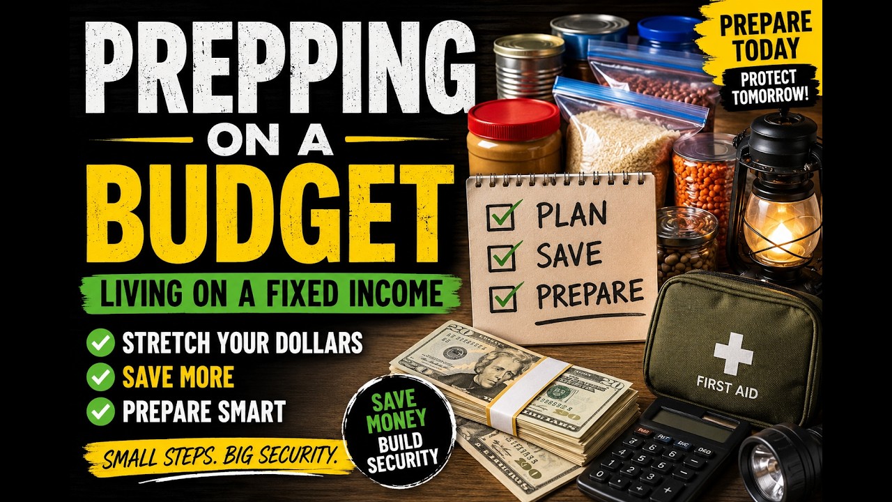 Prepping on a Budget  How to Prepare on a Fixed Income Without Going Broke