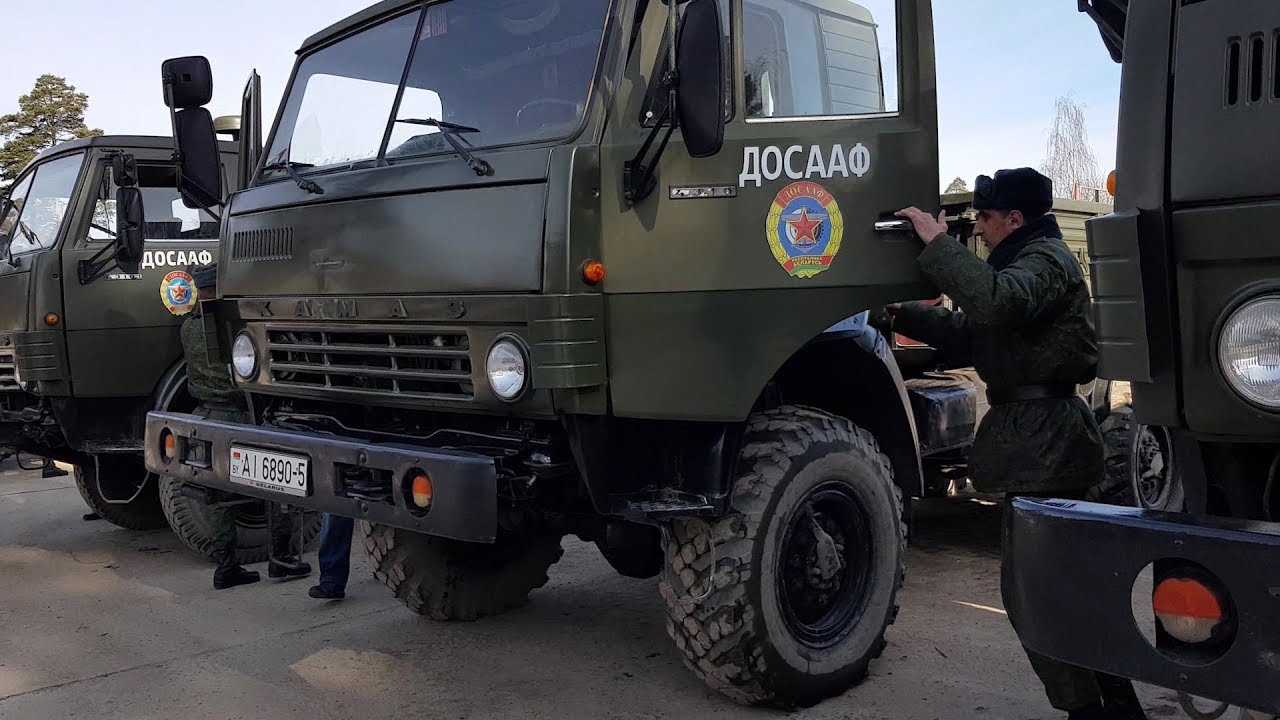 Подготовка военных водителей в ДОСААФ