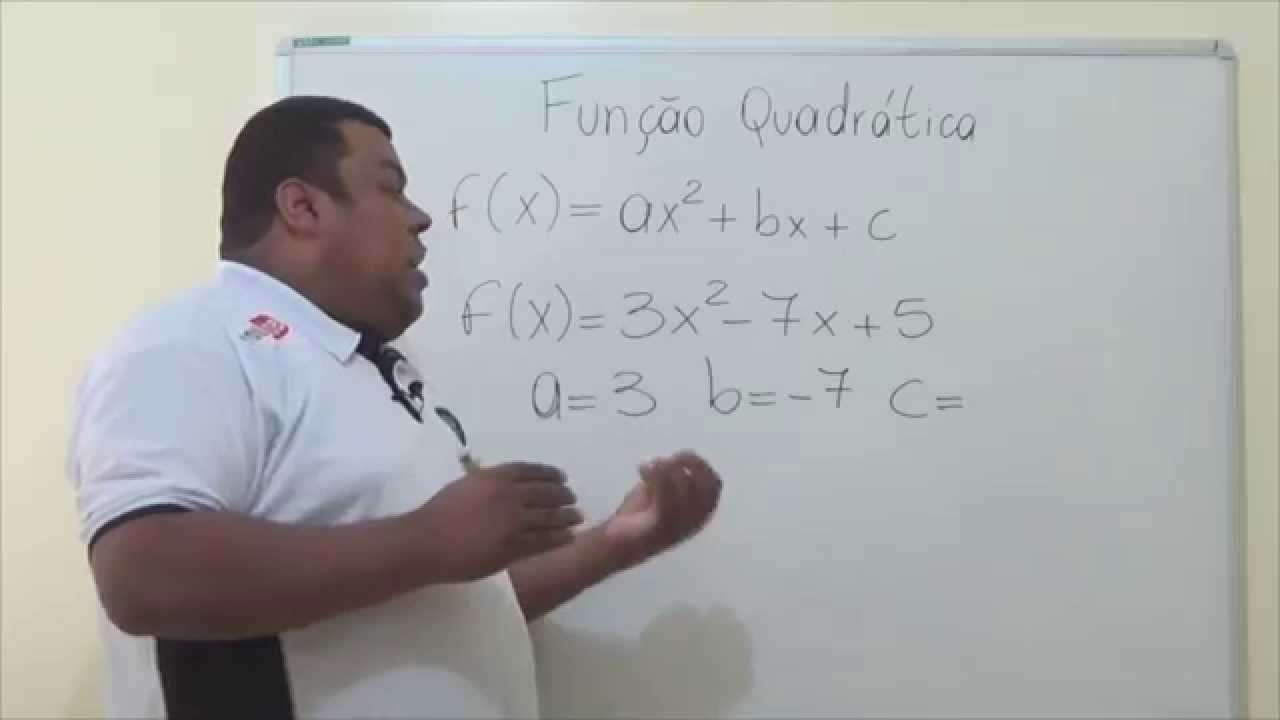 Função quadrática - Aula 01