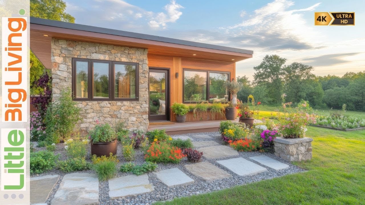Affordable Tiny House Living Meets Clever Design: Why a Stone House is the Perfect Peaceful Escape