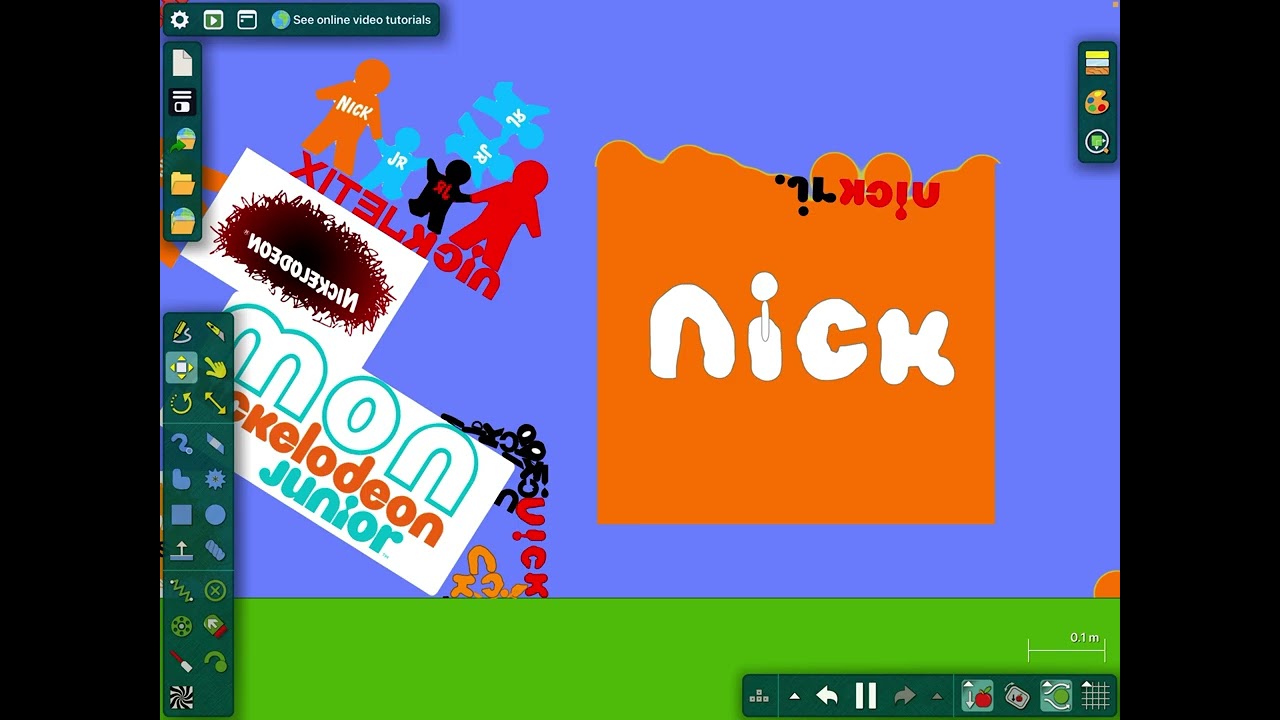 Nickelodeon Logos (Algodoo)