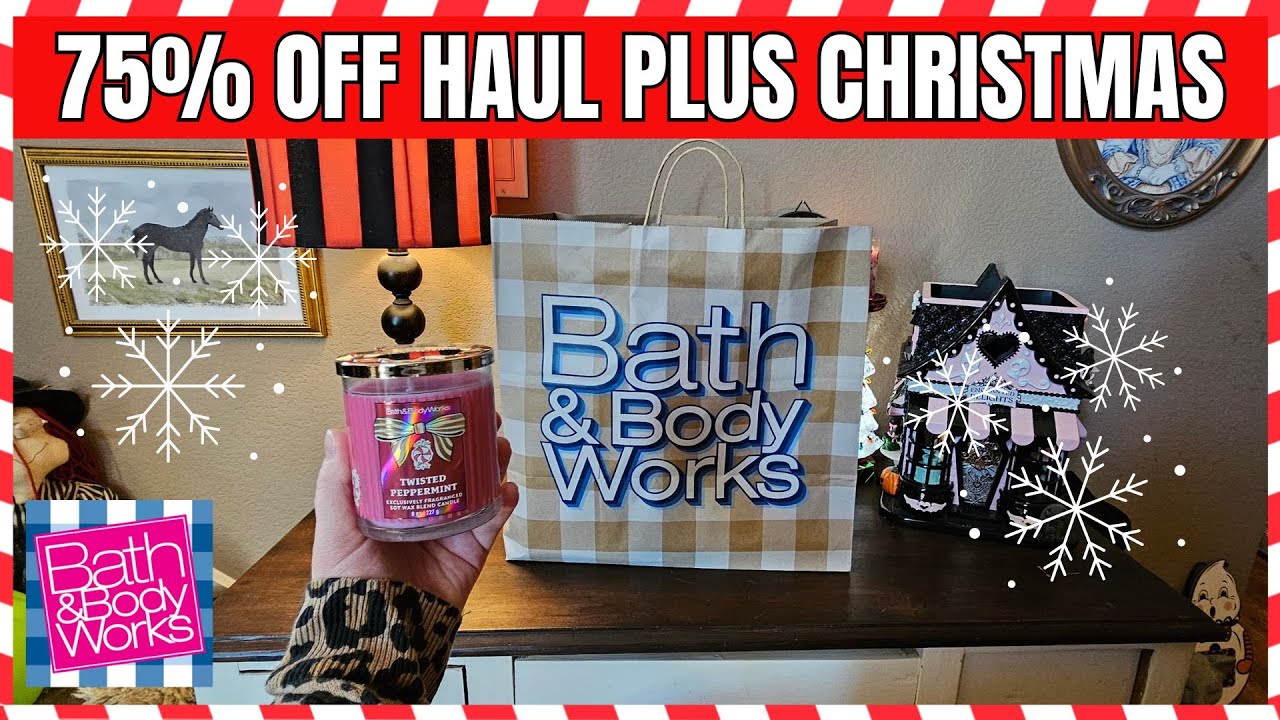 НОВИНКА Bath & Body Works: СКИДКА 75% НА ДОСТАВКУ И НОВОЕ РОЖДЕСТВО #bathandbodyworks