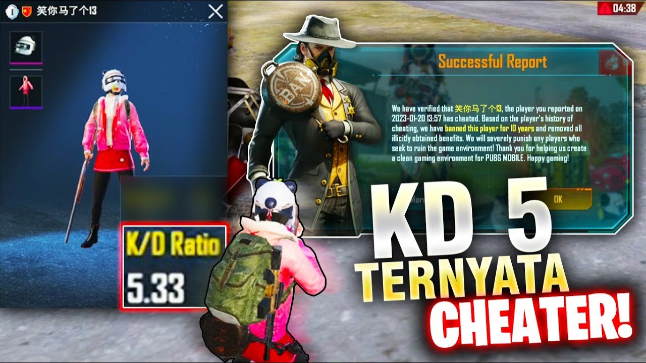 Я встретил игрока KD5. Я думал, он хороший, но он оказался читером! Его забанили на 10 лет! - PUB...
