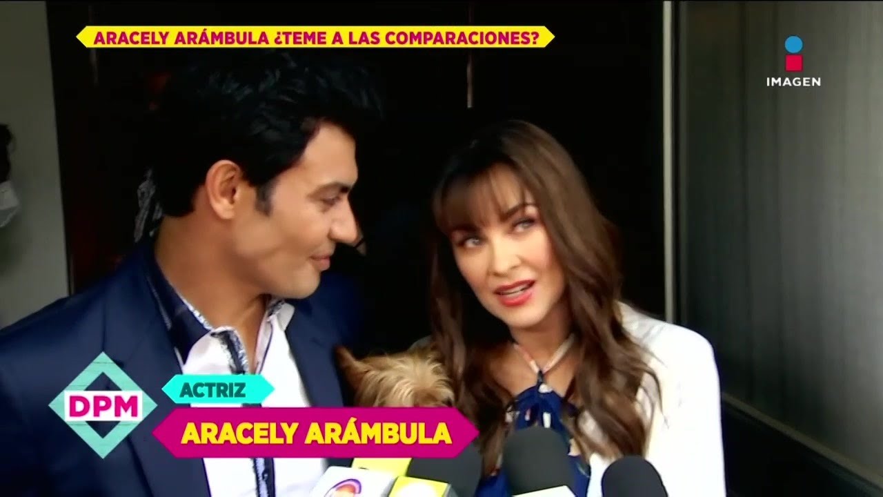 Aracely Arámbula no teme que la comparen con Victoria Ruffo en 'La Madrastra' remake | DPM
