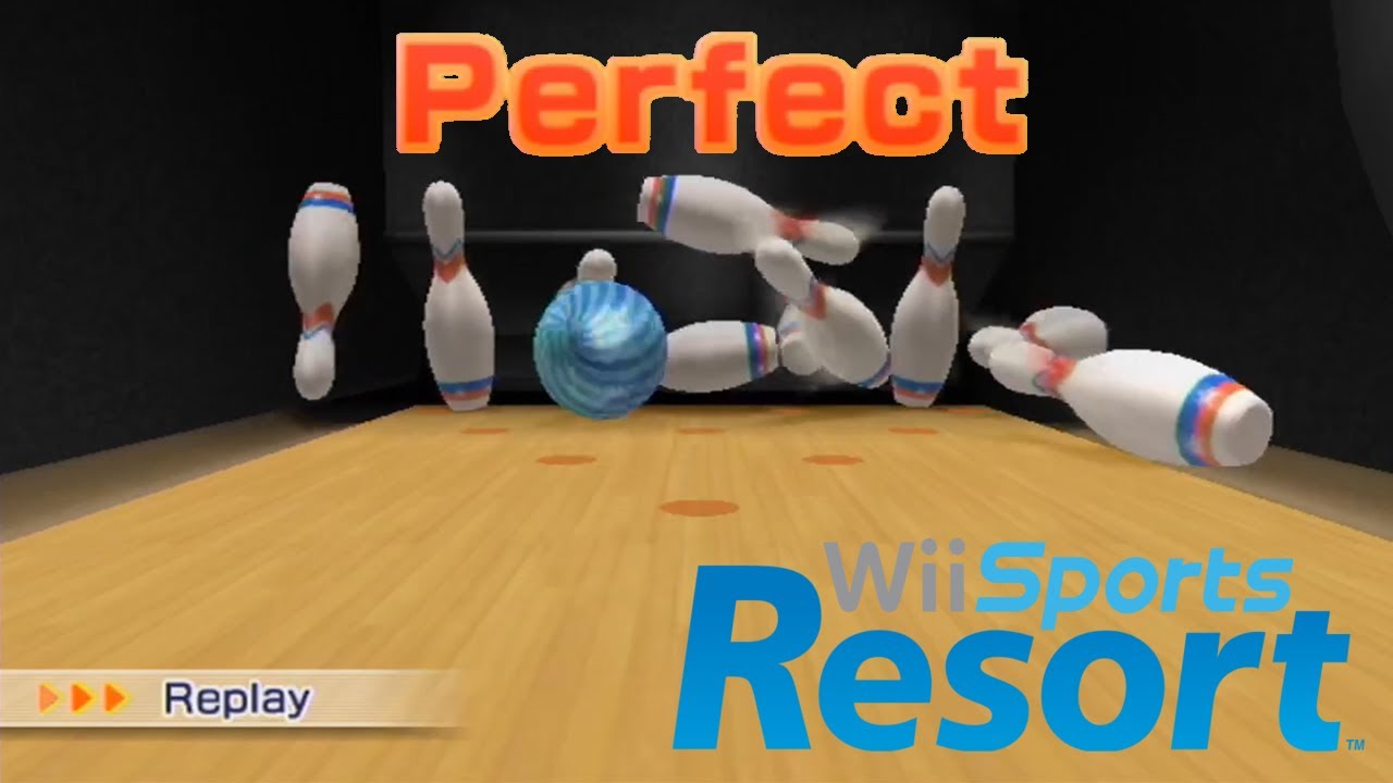 Perfect in all bowling modes--Wii Sports Resort
