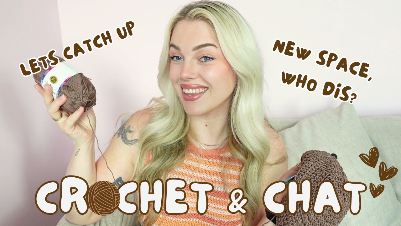 Crochet with a friend 🤎 -  Dealing with change, my bday month, & everything in between - Ep 4
