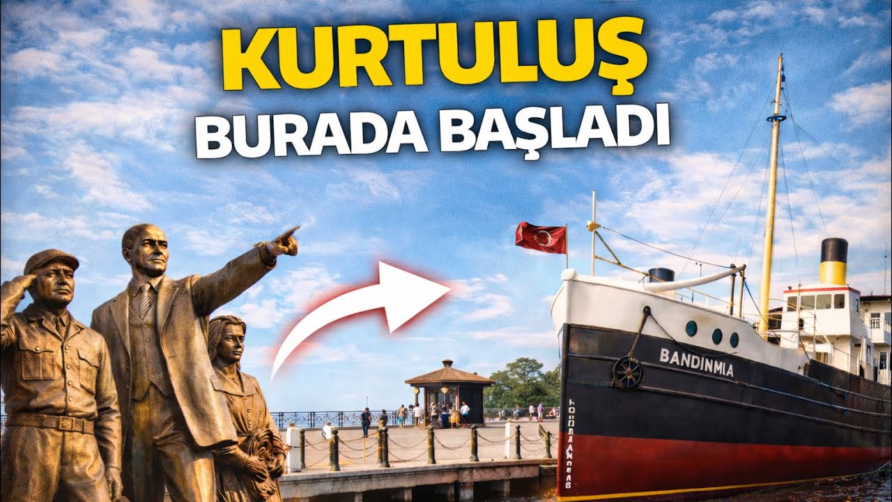 Türkiye’nin Kaderini Değiştiren Gemi | Bandırma Vapuru ve Tütün İskelesi
