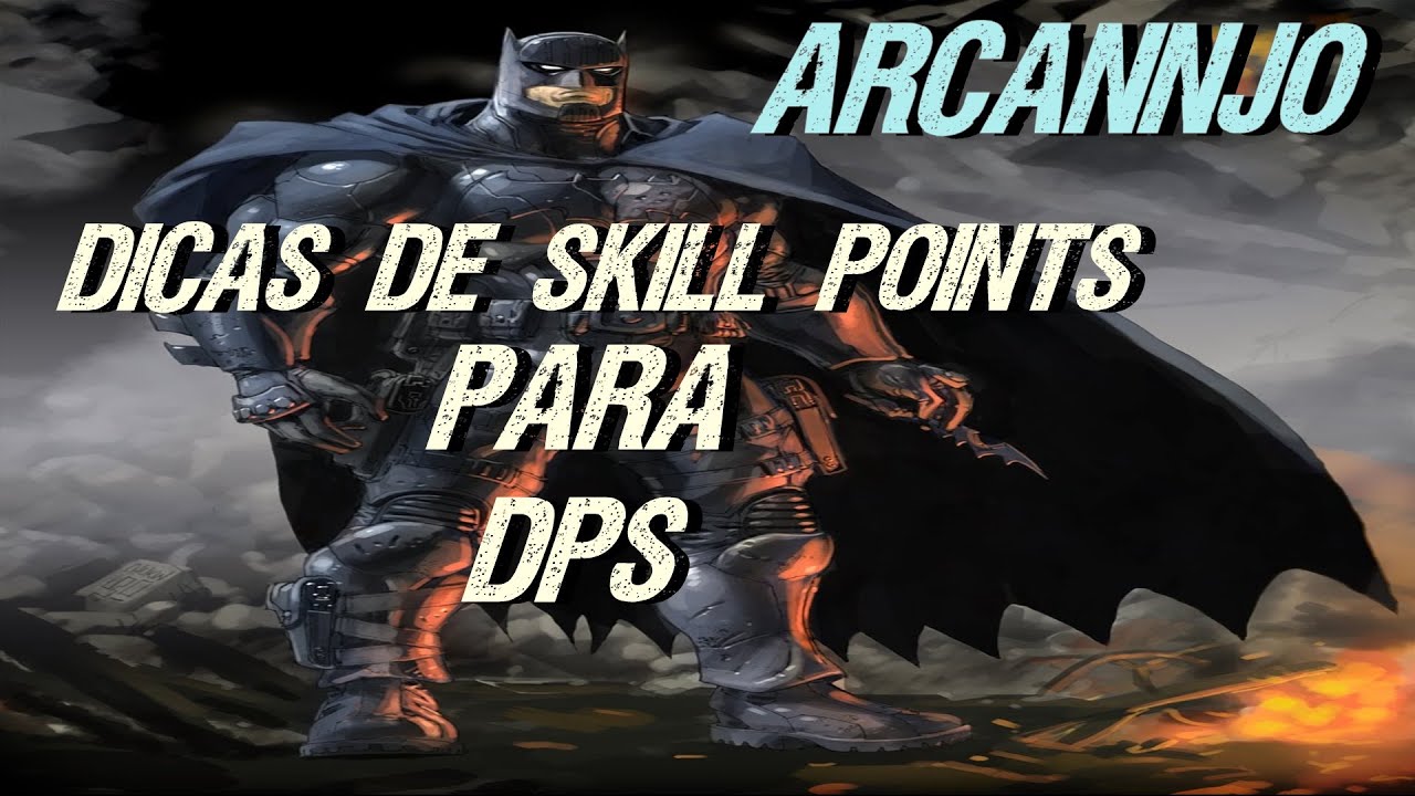 DCUO DICAS DE SKILL POINTS PARA DPS