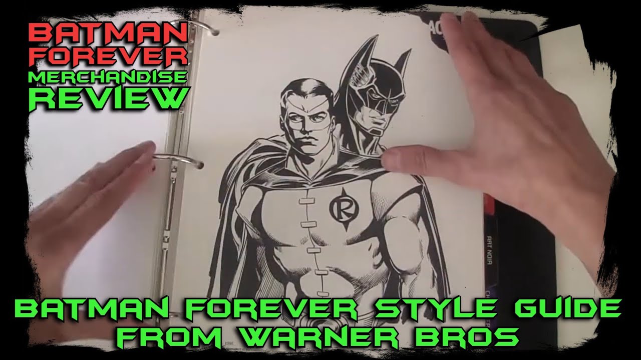 Обзор товаров Batman Forever — руководство по стилю от Warner Bros.