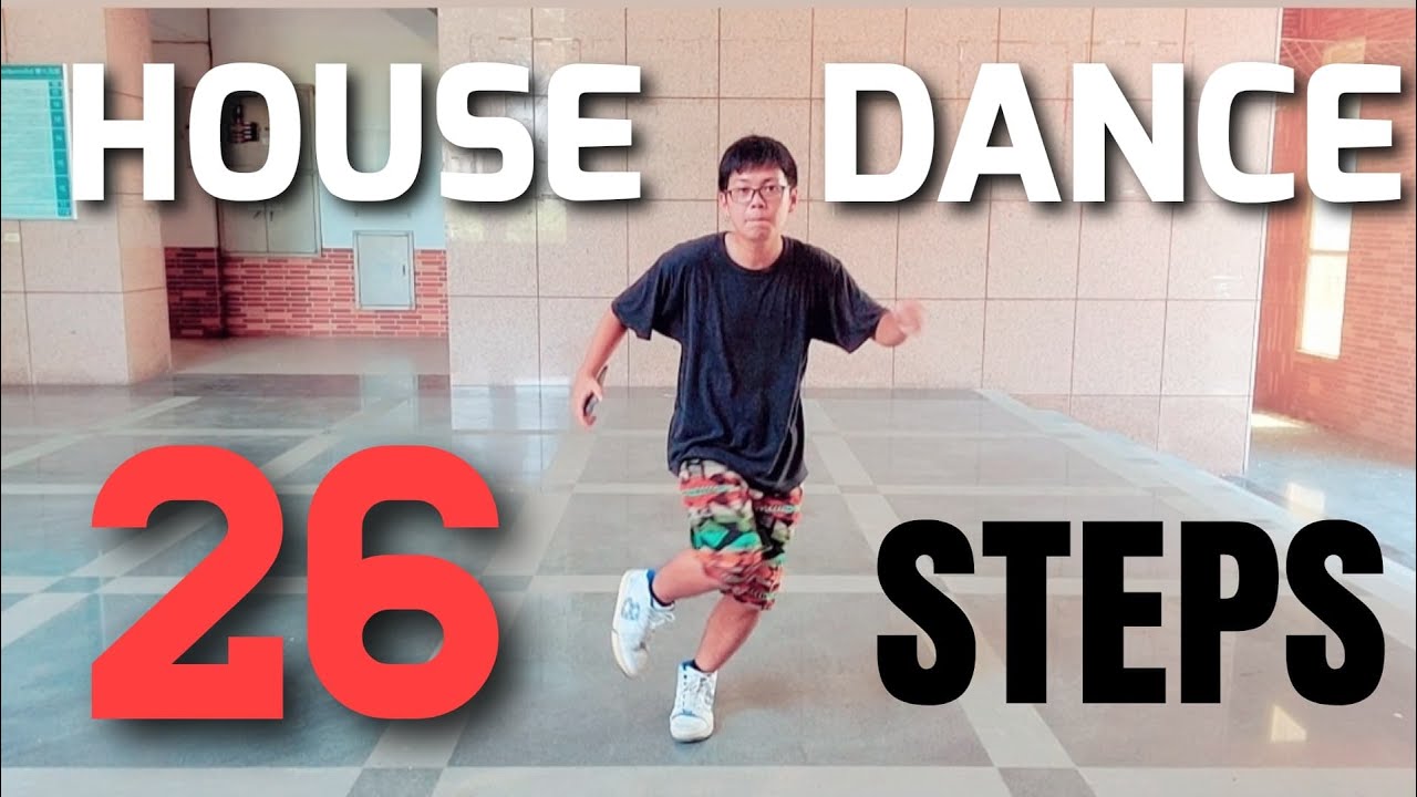 House Dance Steps｜ストリートハウスダンス初心者基礎ステップ｜Street Dance Basic Footwork Tutorial