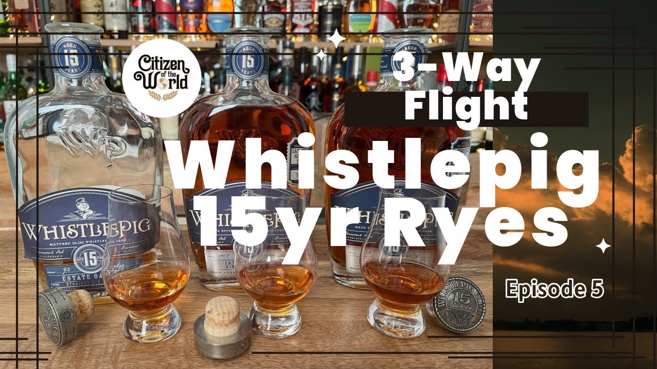 Whistlepig15yr Rye Flight