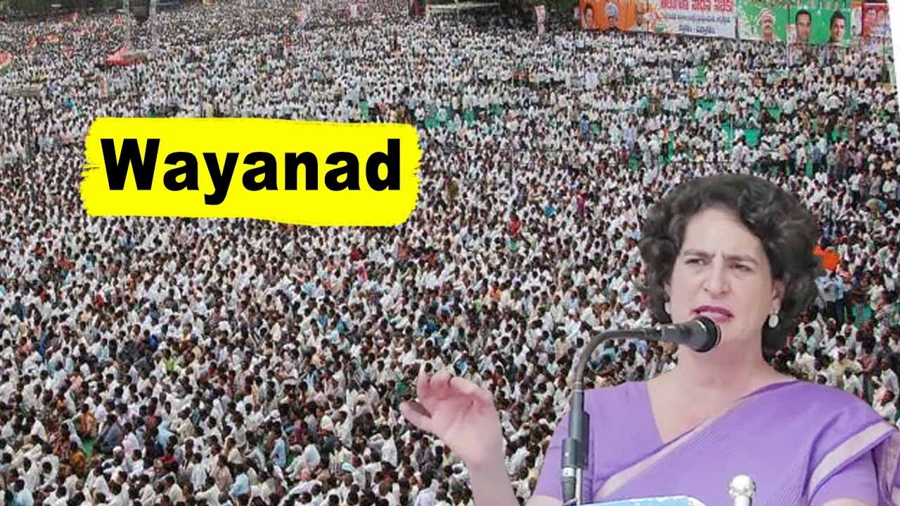 Priyanka Gandhi's Outstanding Speech at Nomination Rally in Wayanad, Kerala | Lok Sabha By Election