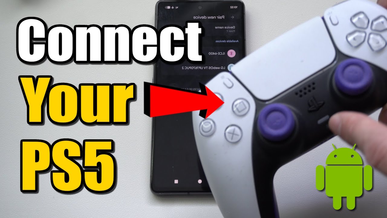 Как подключить контроллер PS5 к телефону Google Pixel (инструкция для Android)