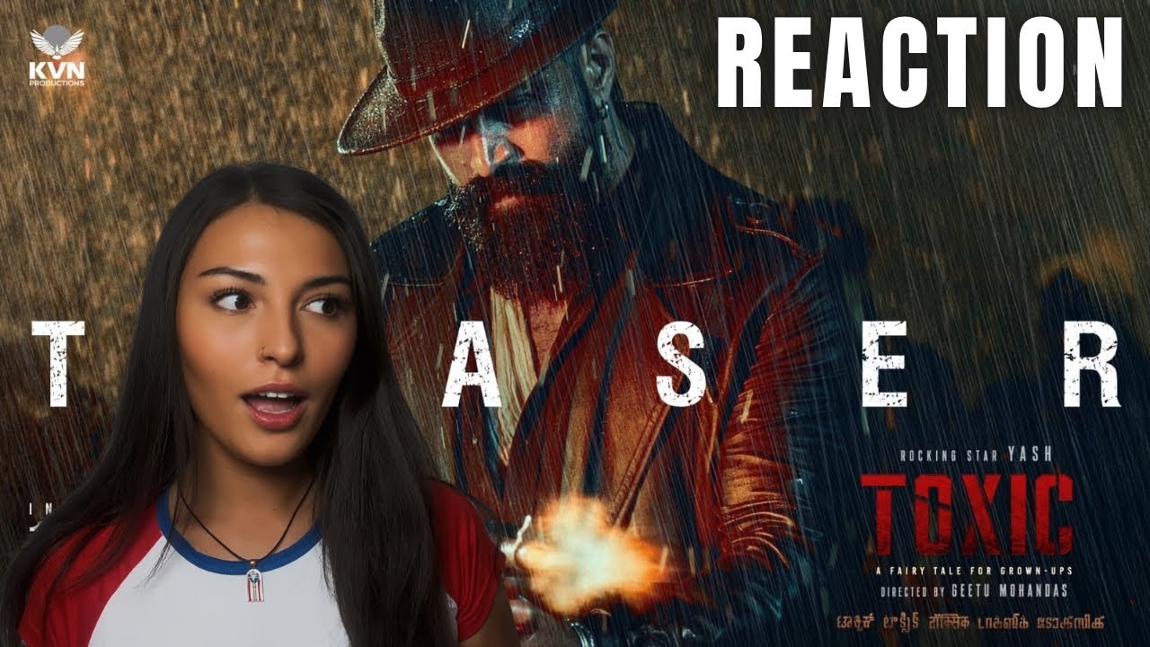 TOXIC -  TEASER REACTION 🔥 | Rocking Star Yash | Geetu Mohandas